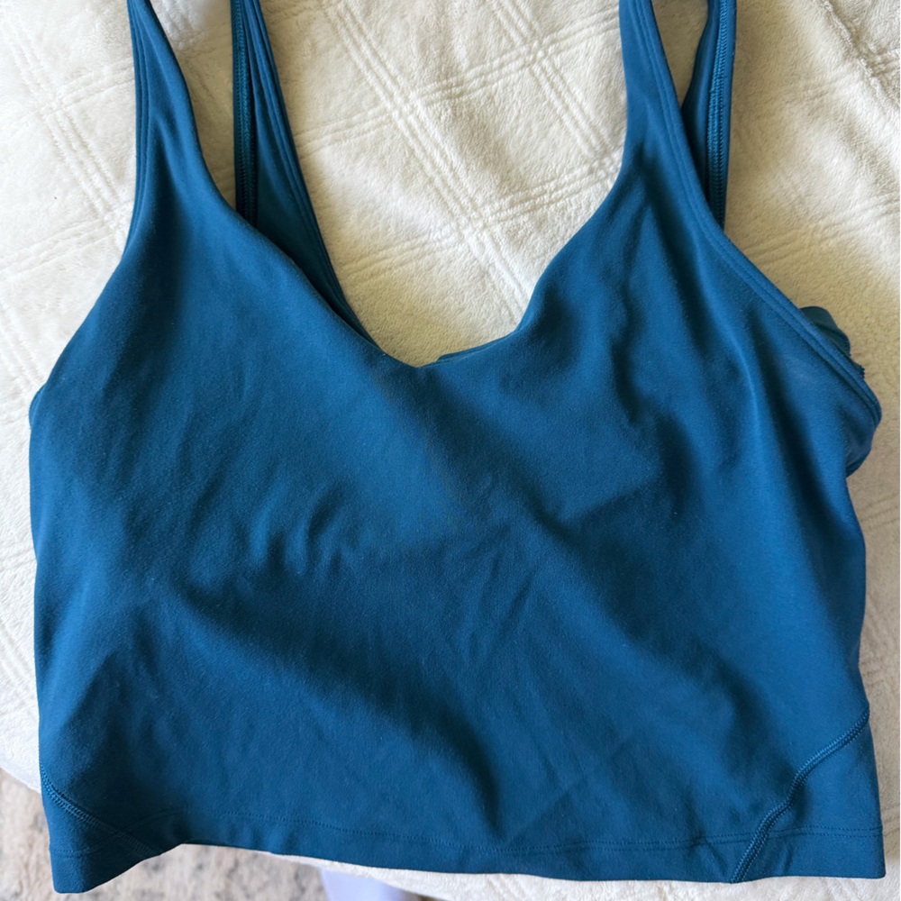 lululemon athletica Blue Sports Bra